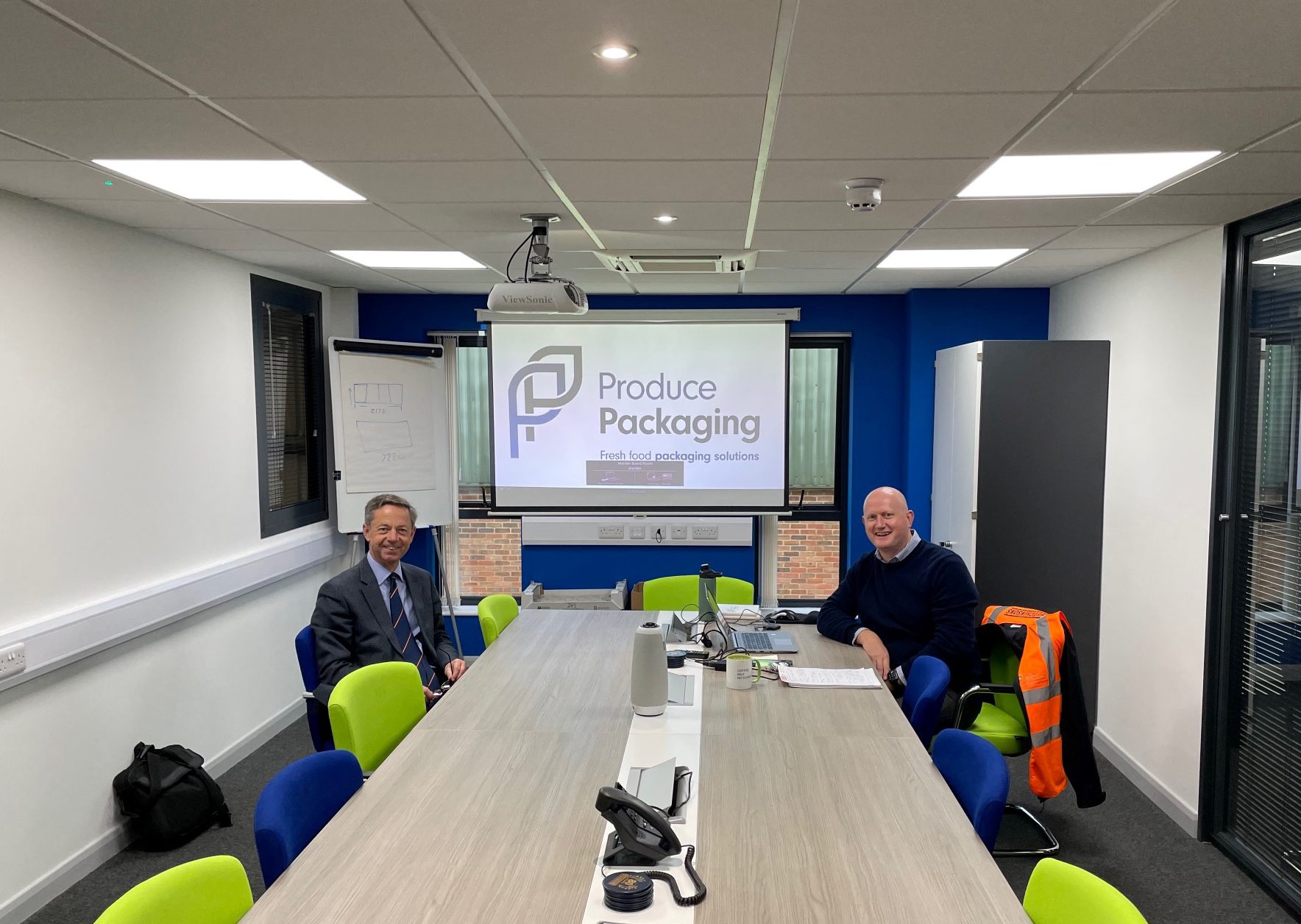 David-Hutchinson-and-Mark-Tierney-enjoy-the-new-conferencing-facility-v2